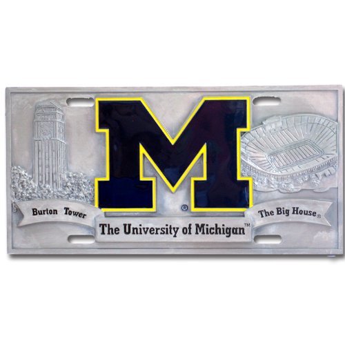 Siskiyou Michigan Wolverines College Collector's Plate