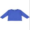 RABBIT SKINS Toddler 100% Cotton Jersey Long Sleeve Tee (Royal, 4 Toddler) view 1