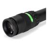 Trijicon 200054 AccuPoint 1-4 x 24mm Obj 97.5-24.2 ft @ 100 yds FOV 30mm Tube Black German #4 Crosshair Green Dot view 4
