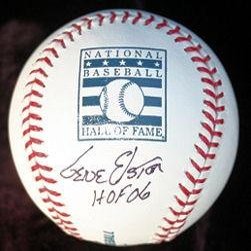 Gene Elston Autographed Baseball - Hof Jsa - Autographed Baseballs