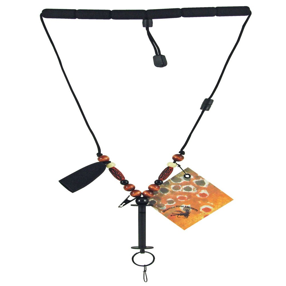 Mountain River Lanyards Downstream Lanyard Fly Fishing Tool Holder with Chamois