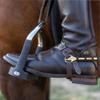 Herm Sprenger 'Ultra Fit' Round End Spurs in Stainless Steel - 1.5" view 4
