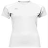 Mizuno Women's Techno Volley II Short Sleeve Volleyball Jersey, White, X-Small