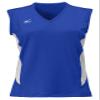Mizuno Women's Classic Sleeveless Volleyball Jersey, Royal-White, Large view 1