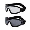 2 Sky Dive Goggles Clear Smoke Skydiving New These Have Shatterproof Polycarbonate Lenses And UV400 Filter for Maximum UV Protection view 1