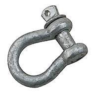 Sea Dog Line Screw Pin Anchor Shackle Galv. Anchor Shackle 7/8" Non-Rated