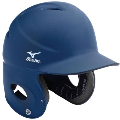 Mizuno MVP Fitted Batter's Helmet, Navy, Large