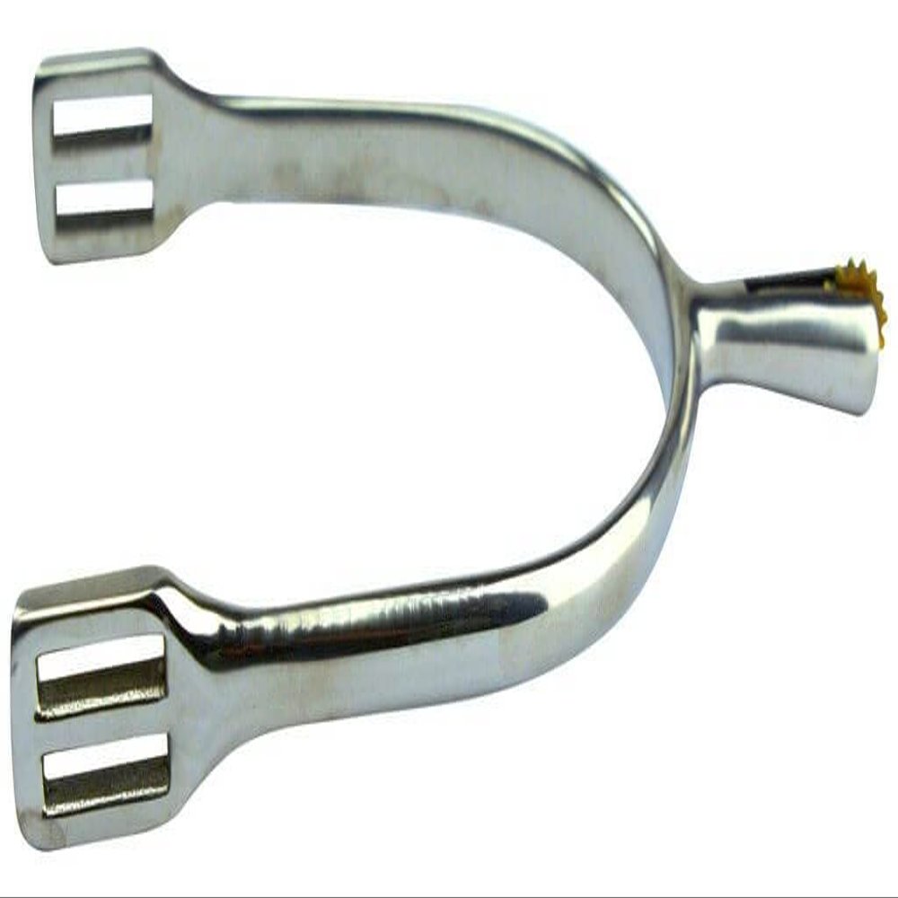 Feeling Women's 920625 Rowel Stainless Steel Spurs, Multi-Coloured, One Size