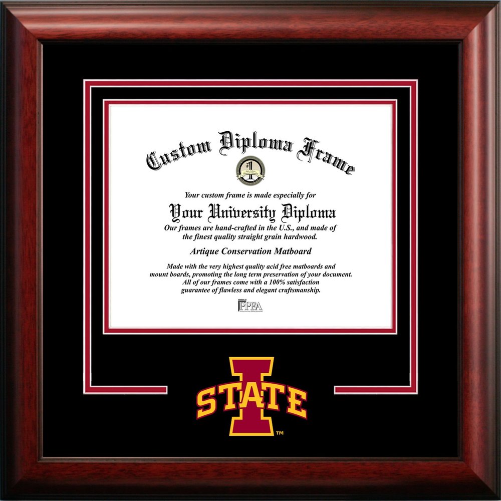 Campus Images Iowa State University Spirit Diploma Frame