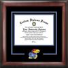 Campus Images NCAA Kansas Jayhawks Spirit Diploma Frame 8.5 x 11 Inches Mahogany view 1