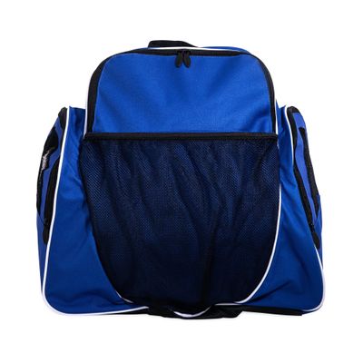 Champion Sports 600 Denier Deluxe Top Loading All Purpose Backpack with Inner & Outer Pockets - Adjustable Straps & Carry Handle - 19"Lx18"Wx10"H - Royal Blue