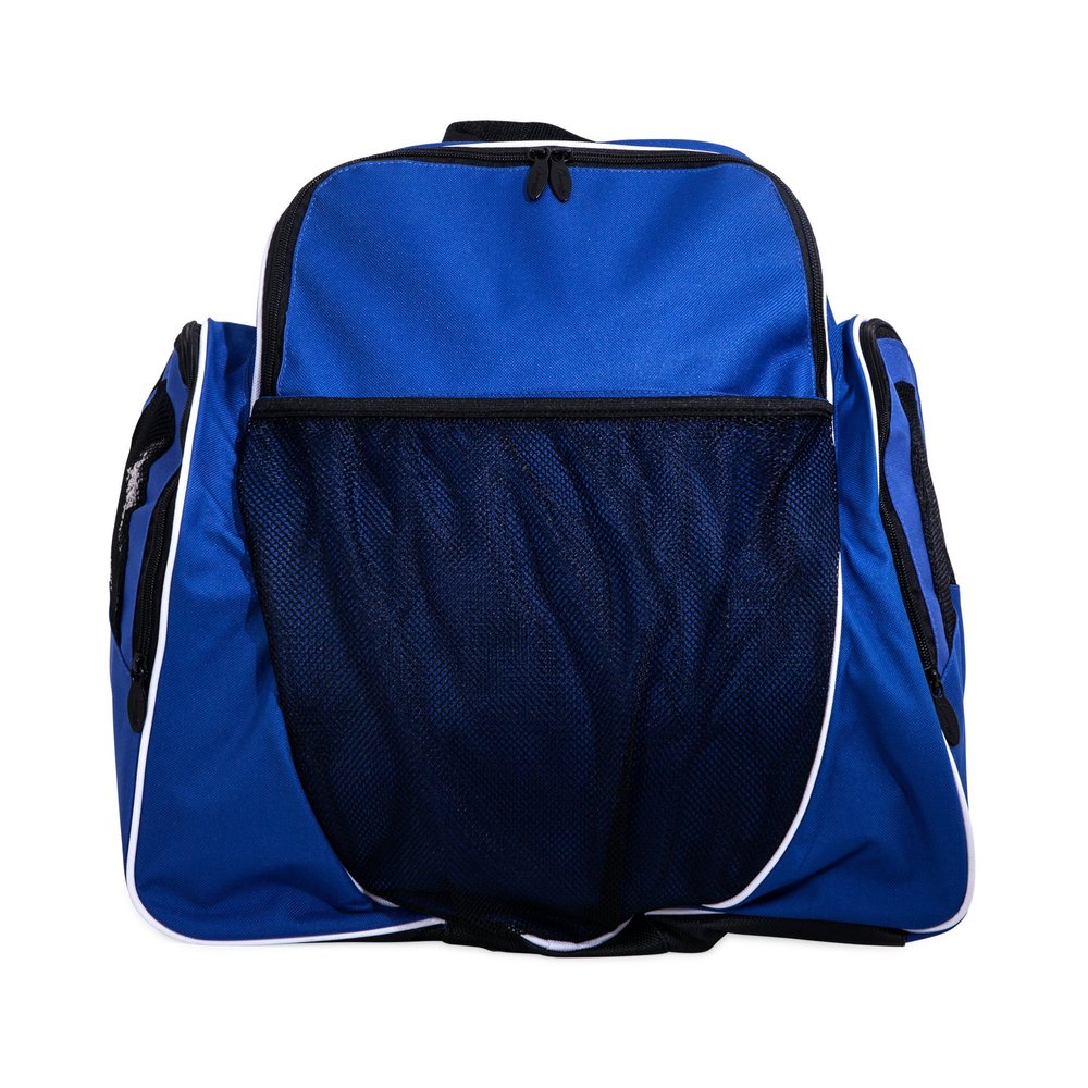 Champion Sports 600 Denier Deluxe Top Loading All Purpose Backpack with Inner & Outer Pockets - Adjustable Straps & Carry Handle - 19"Lx18"Wx10"H - Royal Blue