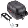 Pletscher Unisex's Hard Shell Case Pannier Rack Box, Black, 12 Litre view 4