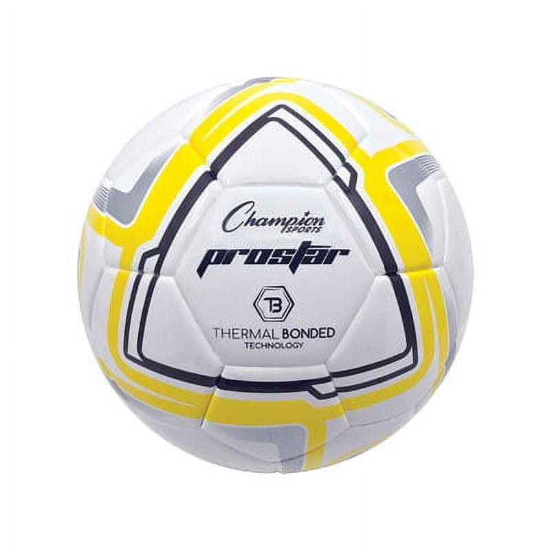 Champion Sports Thermal Bonded Soccer Ball Official Size and Weight All Weather Play