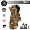 Glacier Glove Unisex Decoy Waterproof Flexible Secure Grip Palm Fleece Lined Resistant Neoprene Winter Fishing Waterfowl Hunting Outdoor Elbow Length Glove, Realtree Max-7, X-Large view 3