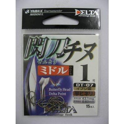 Sasame Needle DT-07 Delta Flash Sword Chinu Hineri, Middle (Bushi Tea) No. 1