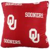 College Covers Everything Comfy Oklahoma Sooners 16" x 16" Decorative Pillow view 1