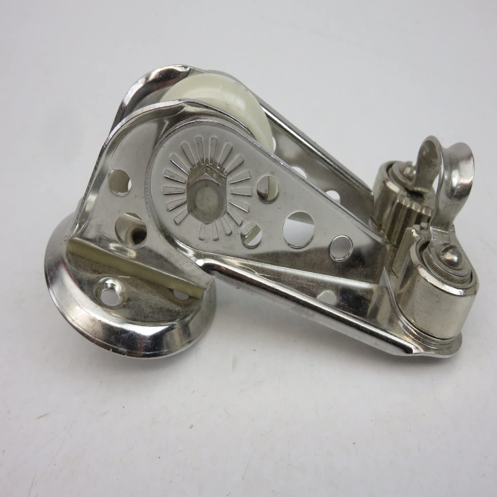 Ronstan Mainsheet Swivel Base Cam Cleat Swivelling Cleat and Sheave Unit