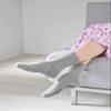 Non Skid/Slip Socks - Hospital Socks - Slipper Socks for Women and Men - Blue (One Size) view 4
