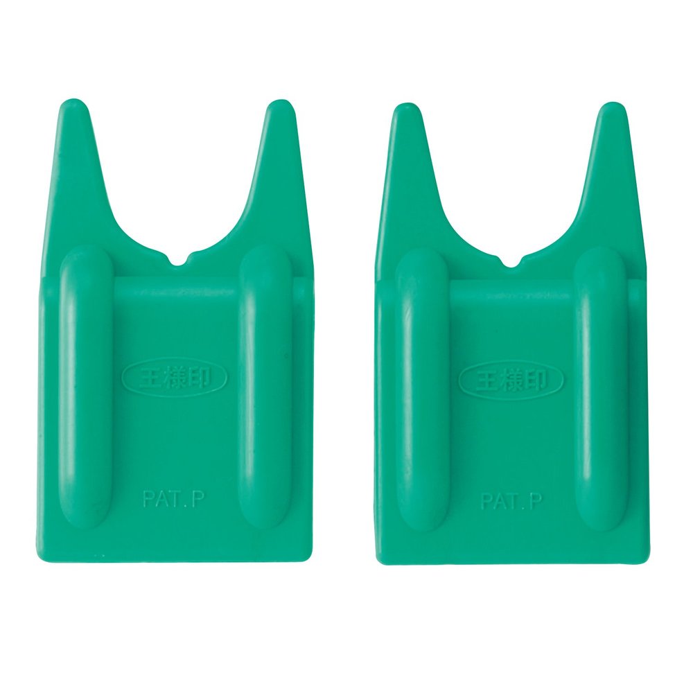 Daiichi Seiko 13137 Rod Holder, Rod Touch, Hard Rod Stand, Set of 2, Green, 3.3 x 2.0 x 1.1 inches (83 x 50 x 29 mm)