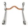 AJ Tack Copper Medium Port Grazing Bit view 1