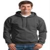 Gildan Heavyweight Blend Hooded Sweatshirt in Dark Heather - Medium view 1