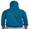 Gildan Heavyweight Blend Hooded Sweatshirt in Dark Heather - Medium view 2