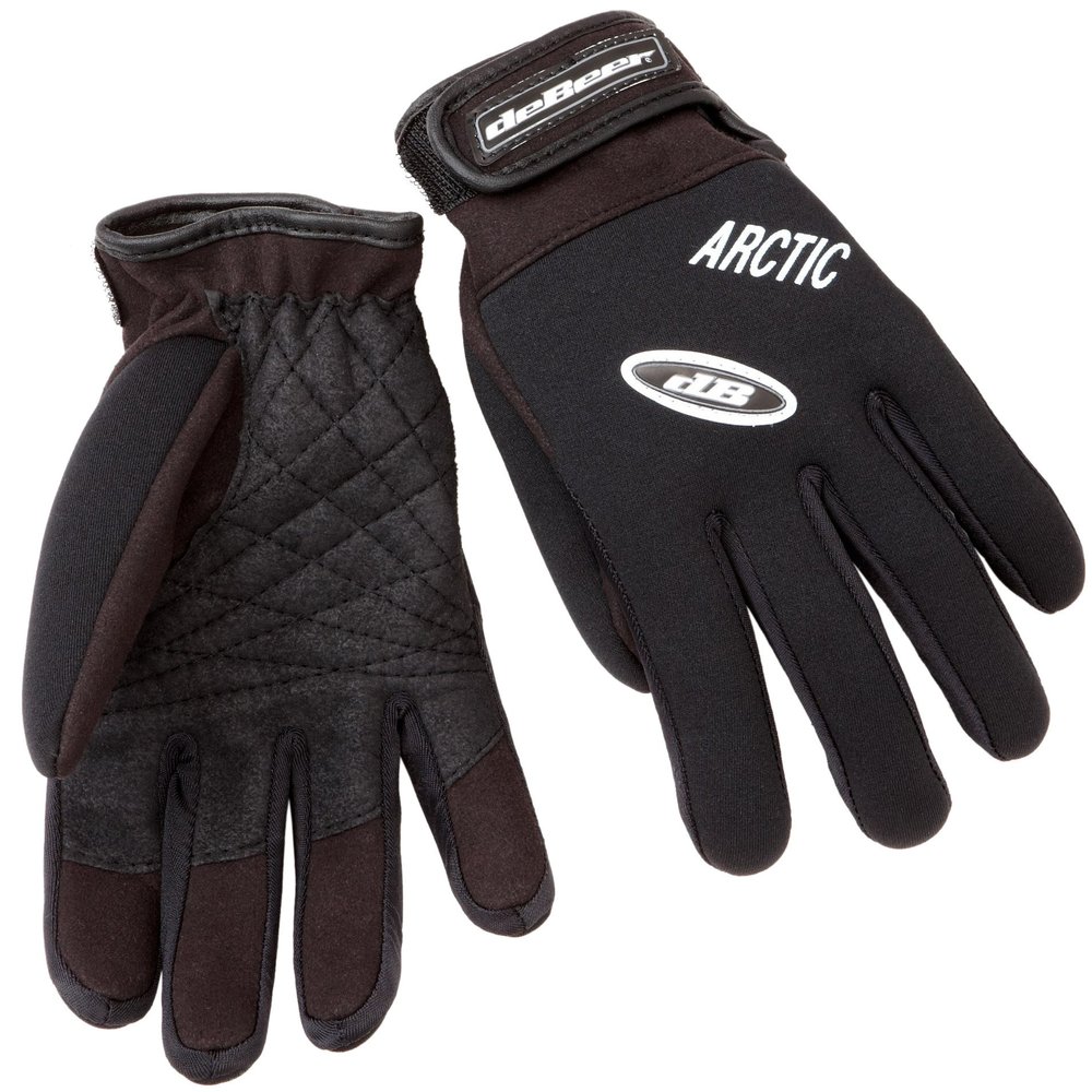 Debeer Lacrosse Artic Glove (Black, Small )