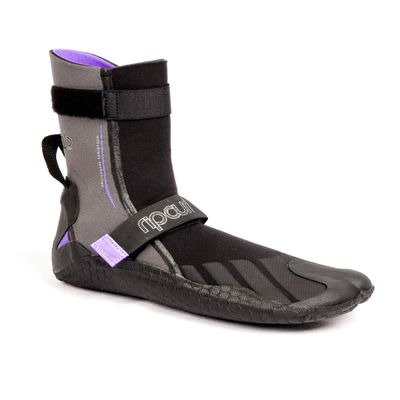 Rip Curl Women's G-Bomb 3mm Hidden Split Toe Boot (Ash, 8)