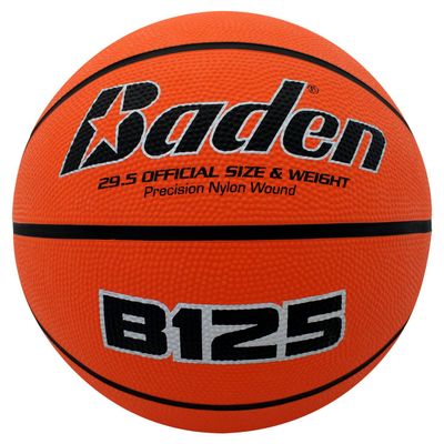 Baden Official Deluxe Rubber Basketball - 28.5-Inch | Durable, High-Performance Ball for Indoor and Outdoor Play