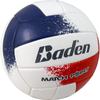 Baden MatchPoint Official Size 5 Cushioned Volleyball, Red/White/Navy view 4