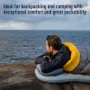 Sea to Summit Aeros Premium Inflatable Travel Pillow, Regular, Navy Blue view 4