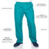 Landau Essentials Relaxed Fit 7-Pocket Elastic Cargo Scrub Pants for Men 8555 view 2