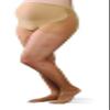 Mild Compression Sheer Maternity Pantyhose Size / Color: Small / Sand view 1