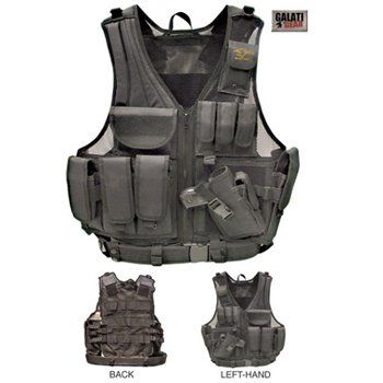 Galati Gear Deluxe Tactical Vest - Husky Black