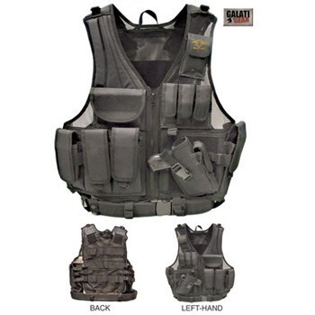 Galati Gear Deluxe Tactical Vest - Husky Black