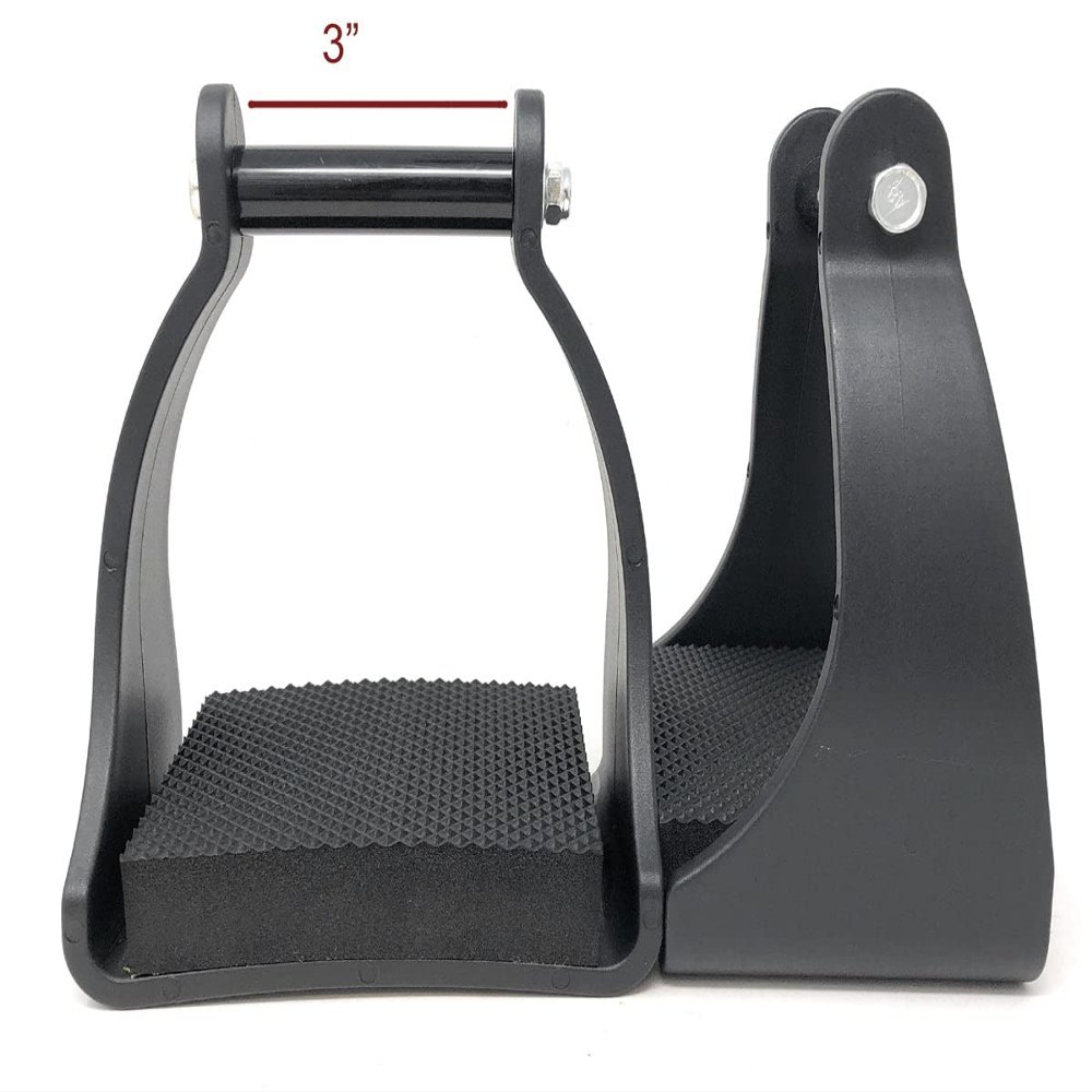 AJ Tack Polymer Trail Stirrups 3"