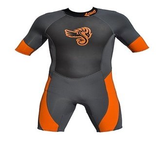 Exceed Men's Electric 2mm Warm Water Shorty (Large)