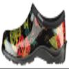 Sloggers Original Waterproof Rain and Garden Shoe for Women Outdoor Slip-On Garden Clog - Made in The USA with Premium Comfort Insole and Arch Support - Midsummer Black, Size 10 view 2