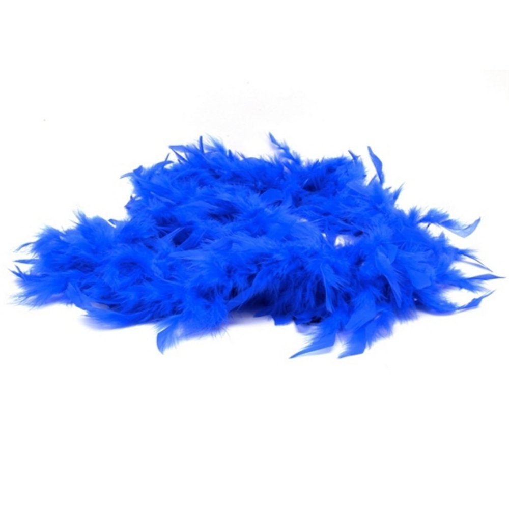 ZUCKER Feather Chandelle Boa - (72 Inch) Lightweight Feather Boas for Party- Roaring 20's Costume, Mardi Gras Boa