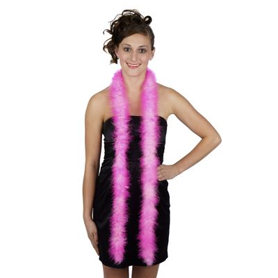 ZUCKER Feather Boa - (72 Inch) Lightweight Feather Boas for Party - Mardi Gras Feather Boa, Roaring 20's Costume