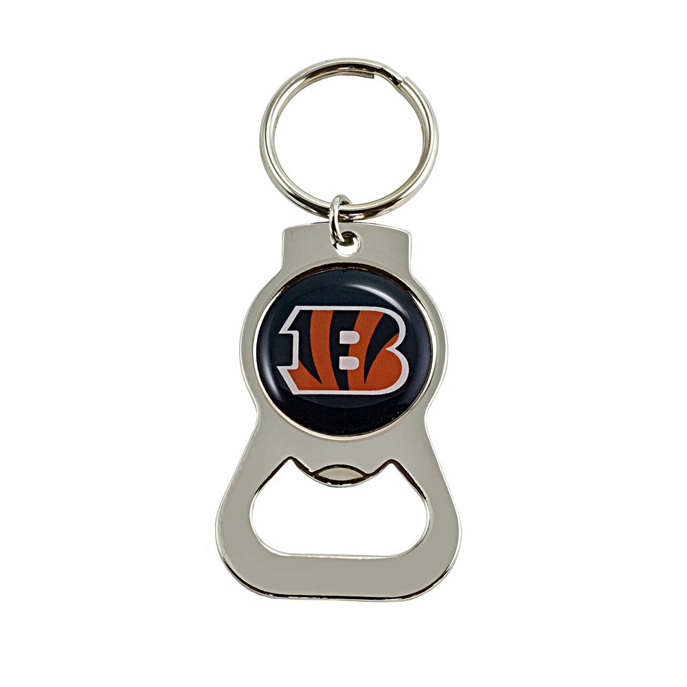 Aminco NFL Cincinnati Bengals Acrylic Bottle Opener Keychain