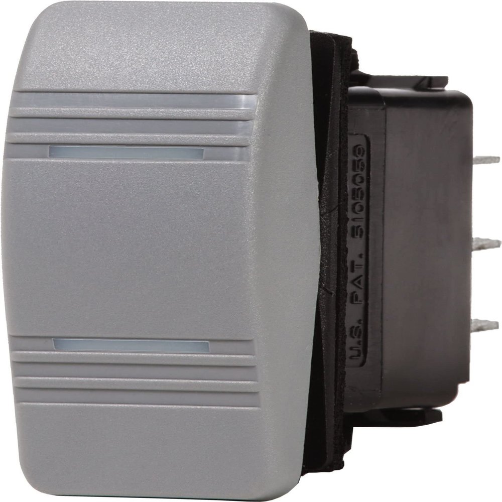 Blue Sea 8232 Water Resistant Contura Switch - Gray