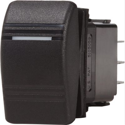 Blue Sea 8284 Water Resistant Contura Switch - Black