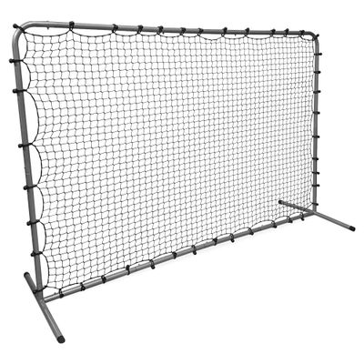 Trigon Sports Soccer Rebounder Net, 6 x 9 Bounce Back Net Soccer Goals for Backyard, Easy Setup, Kick Back Trainer for Passing, Ball Control & Volley Practice for Kids, Teens & Adults