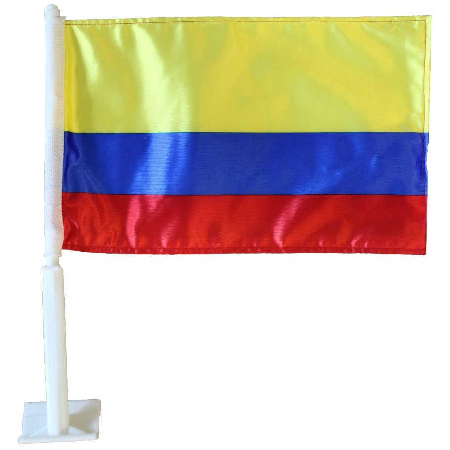 Colombia - Car Flag