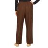 Alfred Dunner Women's Poly Proportioned Short Pant, Brown, 14 Petite view 2