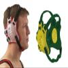 Cliff Keen F5 Tornado 4-Strap Stock Wrestling Head Gear - Light Gold/Dark Green/Dark Green view 1