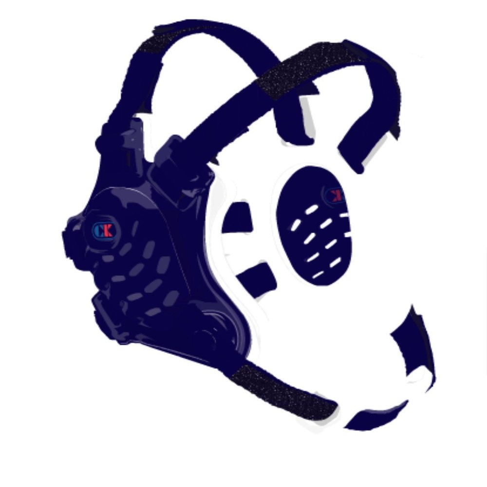 Cliff Keen Tornado Headgear -Purple/White/Purple