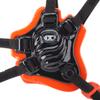 Cliff Keen Tornado Wrestling Headgear (Black/Orange/Black) view 2